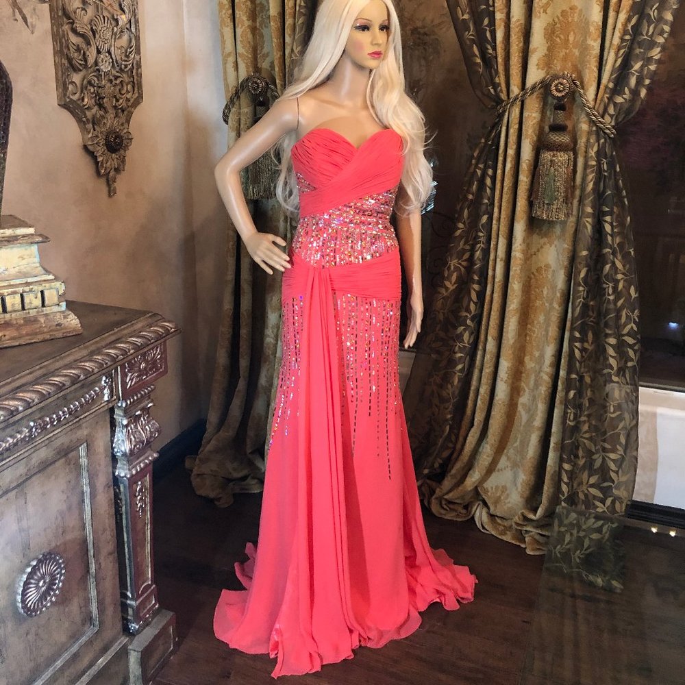 Epic Formals by Karishma Creations Strapless Gown